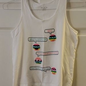 White girls tank top